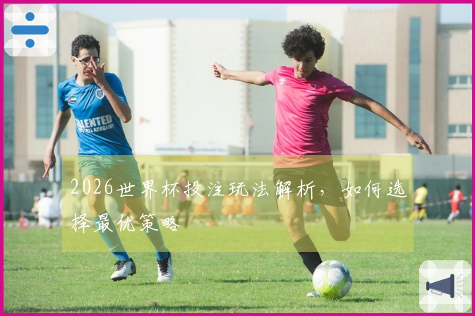 2026世界杯投注玩法解析，如何选择最优策略